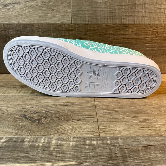 Adidas Court Ralleye Slip On ‘Teal White’ - Picture 5 of 8